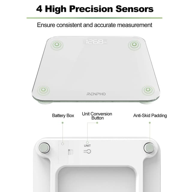 Thumbnail 3 de RENPHO Core 1S Báscula Digital de Baño 🏋️♂️ Precisión Alta