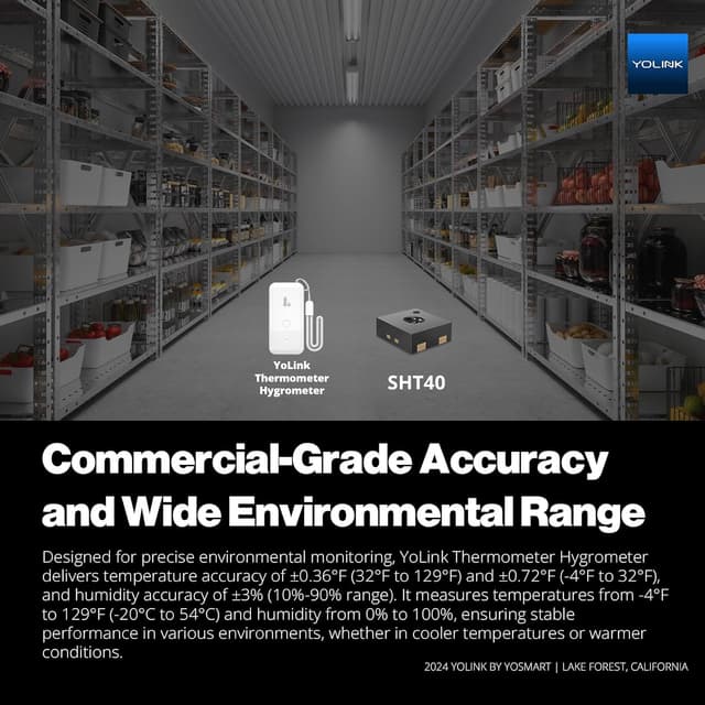 Thumbnail 6 de YoLink Smart Thermometer 3-Pack 🌡