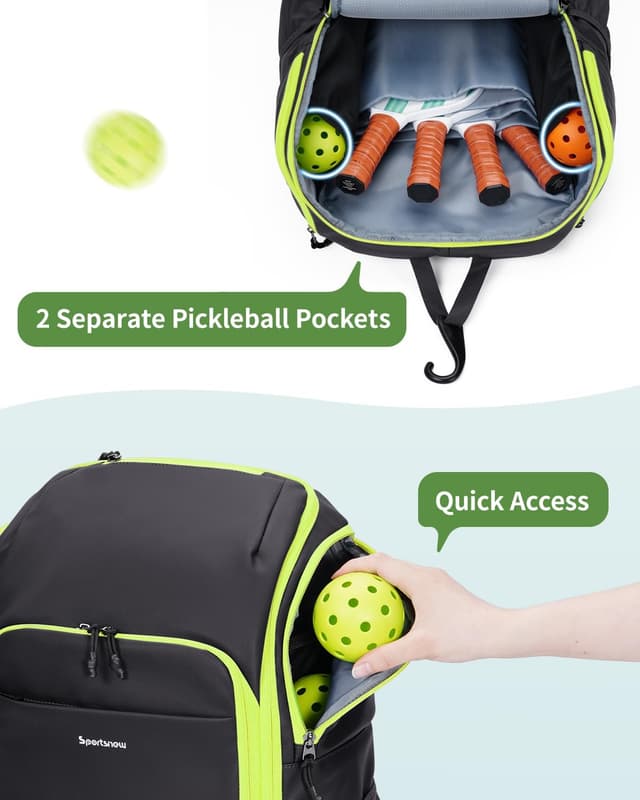 Detalle 2 de sportsnew Pickleball Backpack 30L