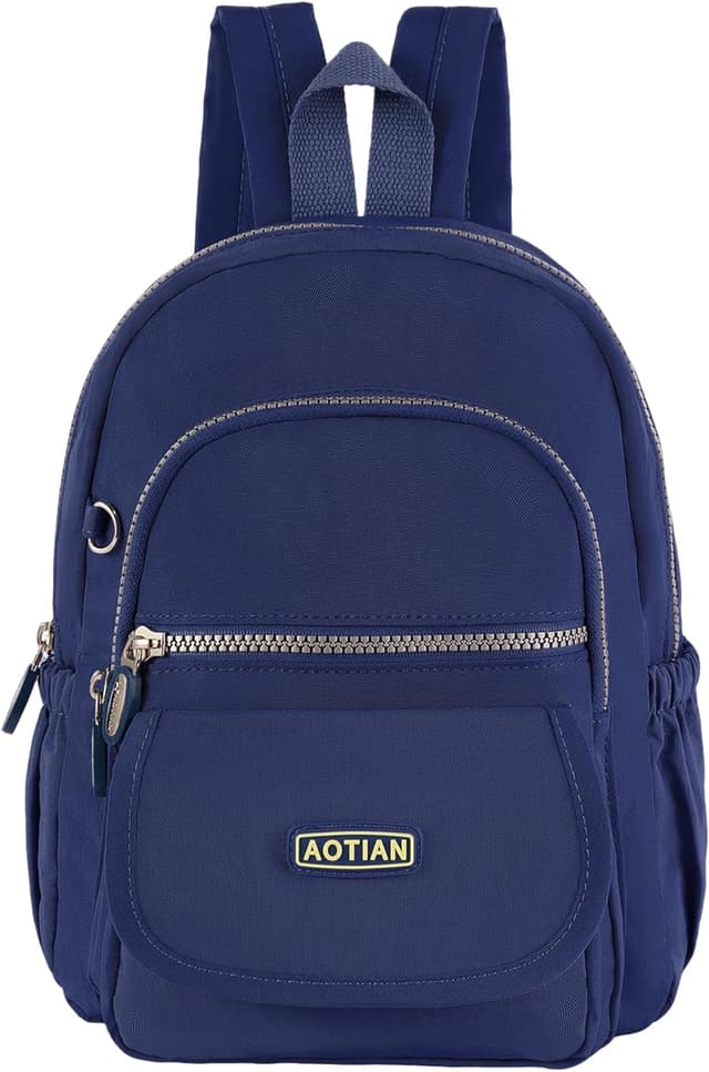 Detalle de AOTIAN Mini-Rucksack für Mädchen & Damen (7 Liter) – leichter Daypack mit mehreren Fächern