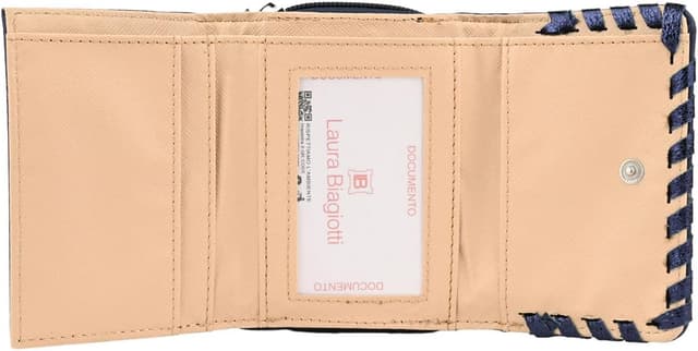 Detalle de Laura Biagiotti portafoglio da donna in similpelle PU con scatola regalo