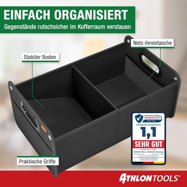 Thumbnail 2 de ATHLON TOOLS Kofferraumtasche faltbar