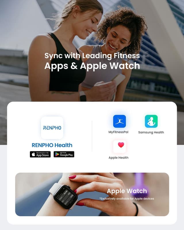 Thumbnail 4 de RENPHO Körperfettwaage Bluetooth 180kg