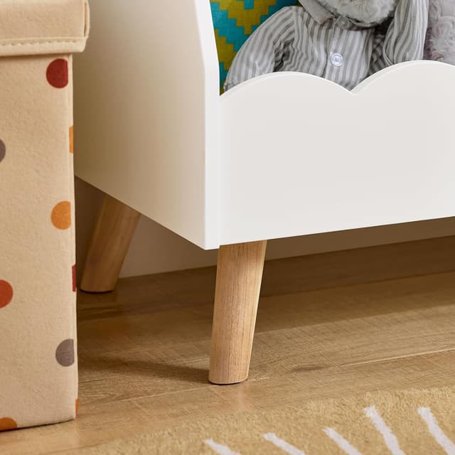 Thumbnail 6 de SoBuy Bibliothèque Enfant en forme de nuage KMB100-W (5 compartiments ouverts) – 82 x 35 x 76 cm