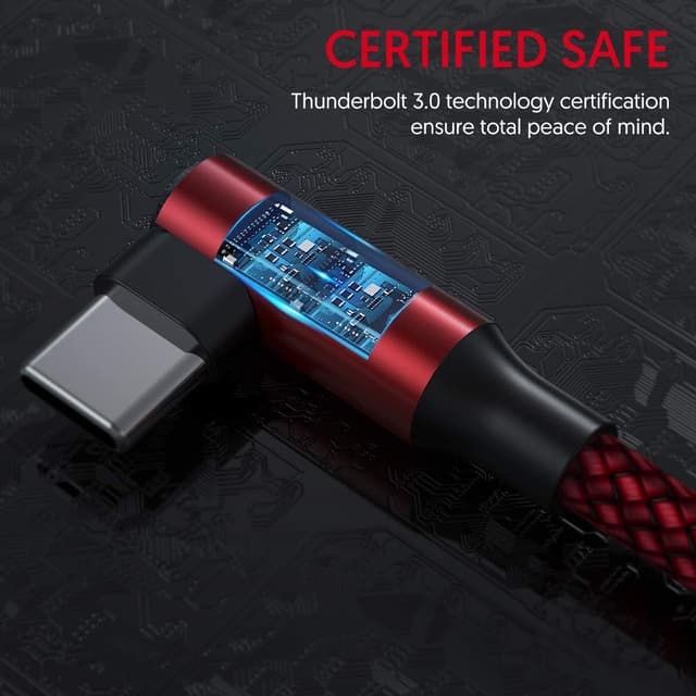 Detalle 2 de ZJXD USB C Charger Cable 3Pack 3M set