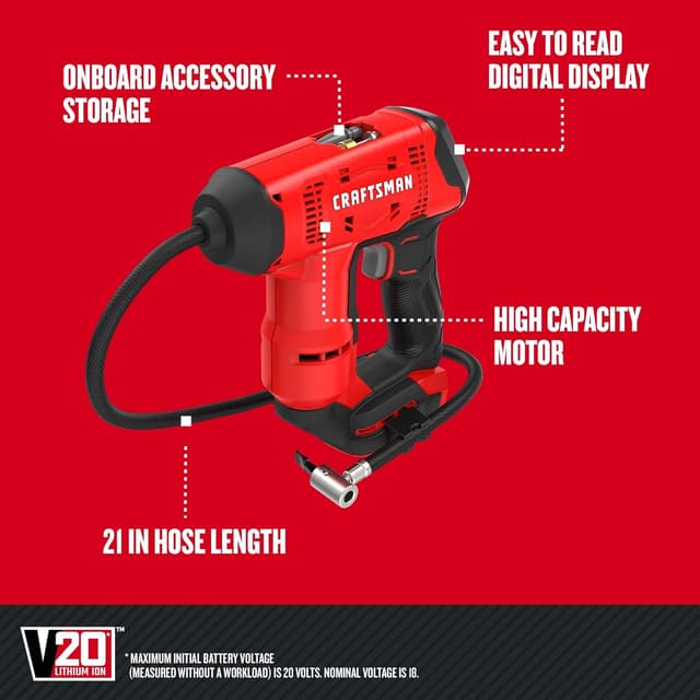 Thumbnail 1 de Craftsman CMCE521B Cordless Inflator 150 PSI