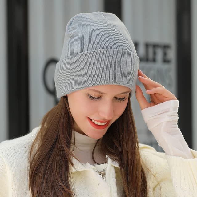 Detalle de Bonnet d’hiver MASADA uni et polyvalent, taille unique