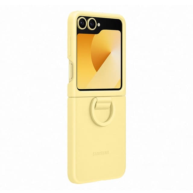 Detalle de Samsung Funda silicona amarilla para Galaxy Z Flip6