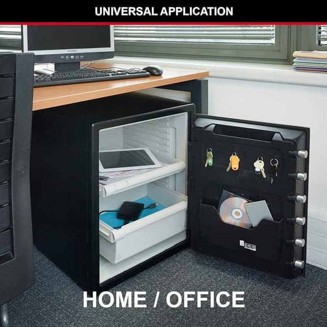 Thumbnail 1 de Master Lock Caja Fuerte Digital Resistente al Agua y Fuego 🔒