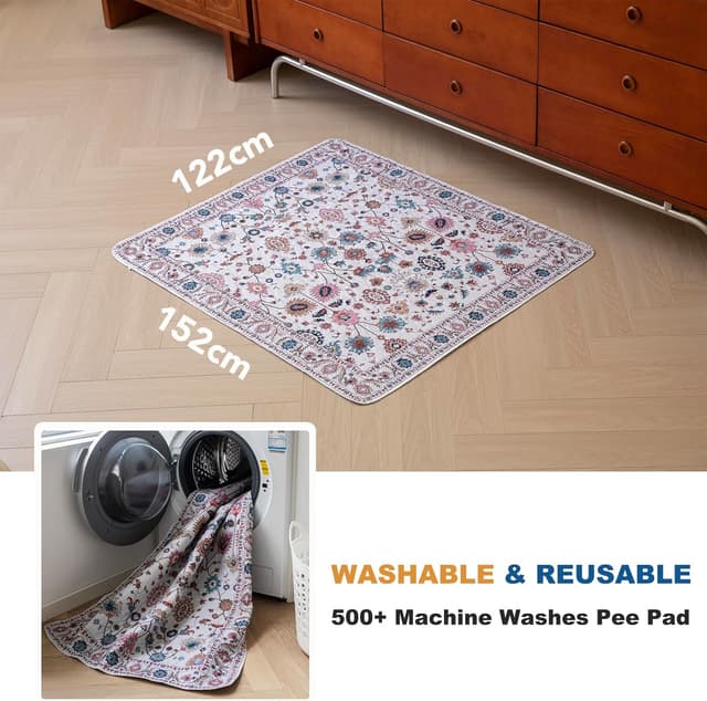 Thumbnail 1 de Tapis Éducateur Chien Lavable 122x152,5 cm