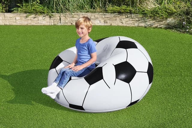 Thumbnail 3 de Bestway 75010 - Puff Inflable Balón de Fútbol