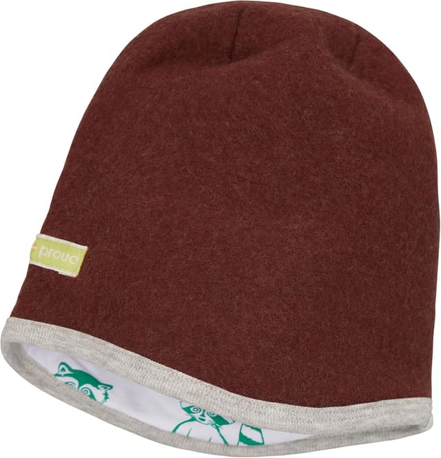 Thumbnail 6 de loud + proud Unisex Kinder-Wollfleece-Mütze (GOTS-zertifiziert, 100% Wolle)
