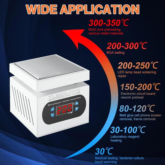 Detalle 1 de Stazione saldatura TLBZK 350W 220V