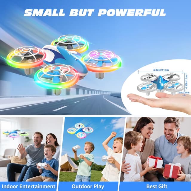 Thumbnail 6 de BraveKoi Drone Kids LED Light Mini Drone