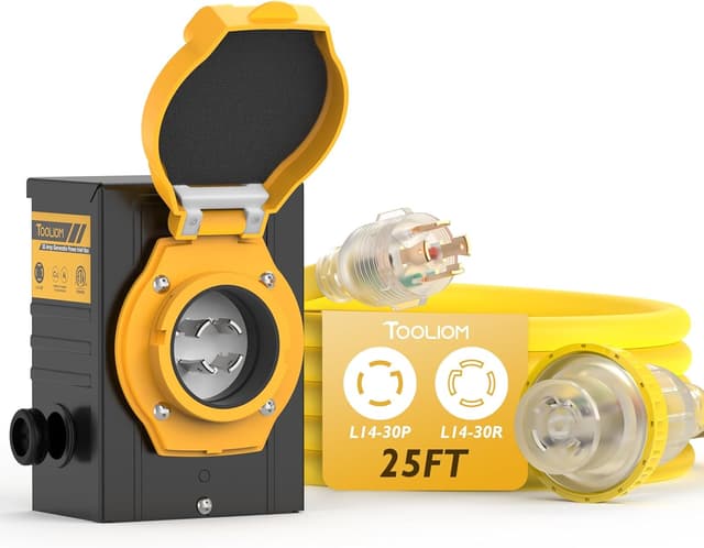 Imagen de TOOLIOM L14-30 25FT Generator Cord en OfertitasTOP