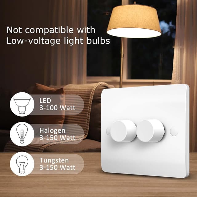 Thumbnail 2 de LEDVIA LED Dimmer Switch 3-150W