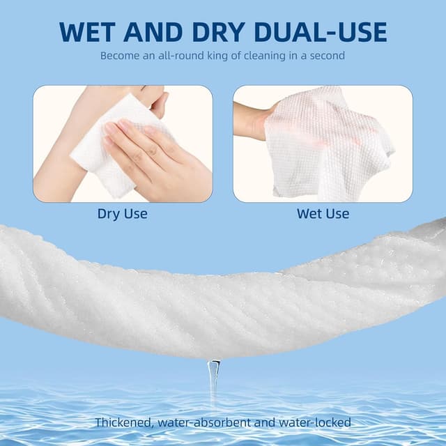 Thumbnail 4 de Carehabi Toallitas Desechables Faciales 200