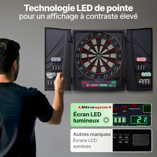 Thumbnail 5 de Ultrasport Cible Électronique 8 joueurs