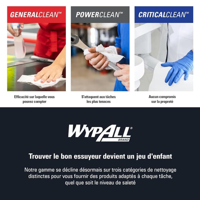 Thumbnail 6 de WypAll L30 7426 3 plis