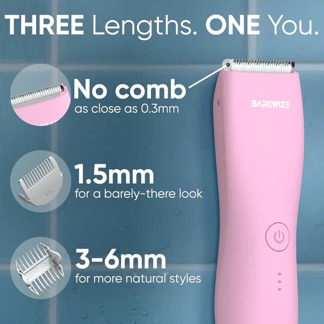 Thumbnail 5 de BAREWIZE Bikini Trimmer 90-minute battery