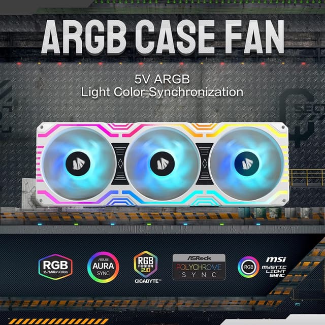 Thumbnail 2 de AsiaHorse 3 in 1 360 mm PC-LĂŒfter đ„