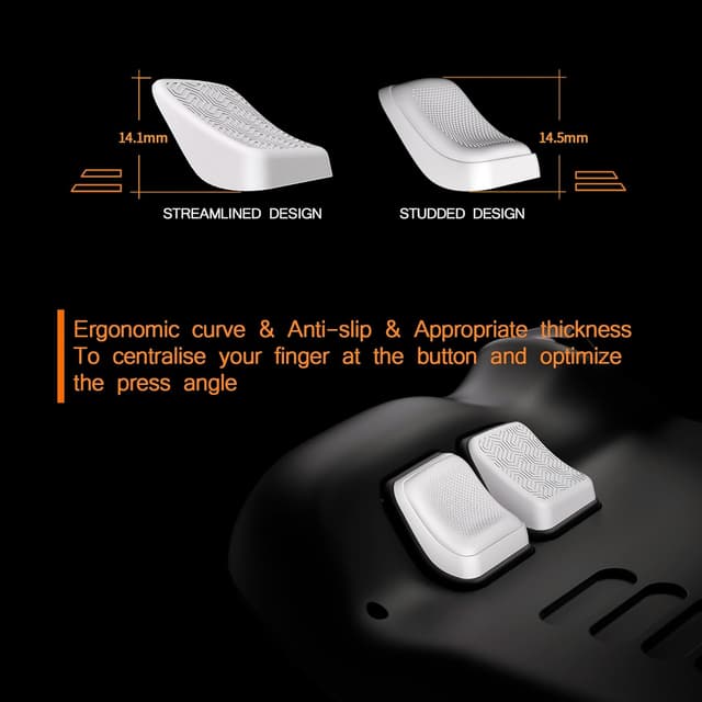 Detalle de playvital MIX Back Button Enhancer for Steam Deck