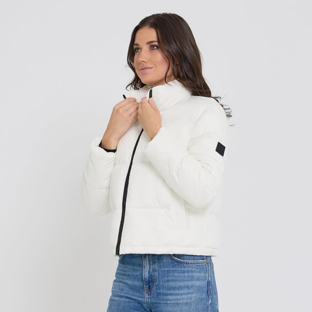 Thumbnail 4 de Steve Madden Cropped Puffer Jacket