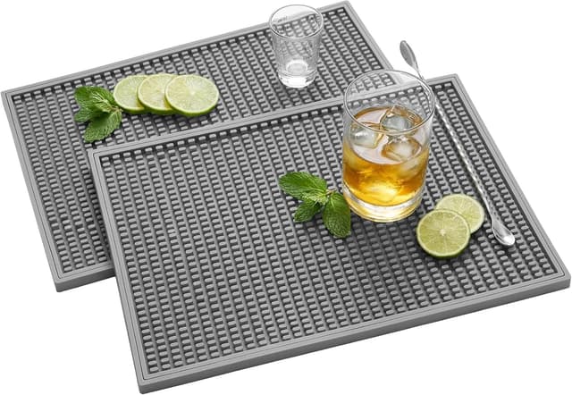 Imagen de ZJWZLG Bar Mat 18x12 inch Non-slip Rubber Mat en OfertitasTOP