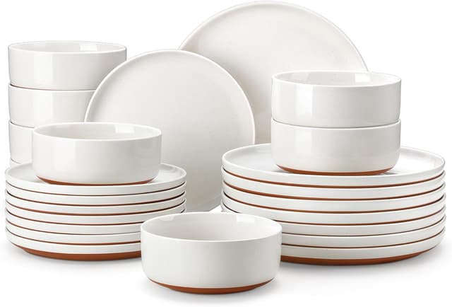 Detalle de MALACASA TARA 24-Piece Dinnerware Set 🍽