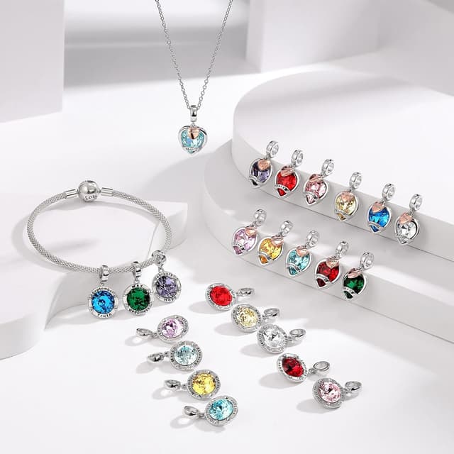 Thumbnail 6 de AMATOLOVE December birthstone charm 10 mm