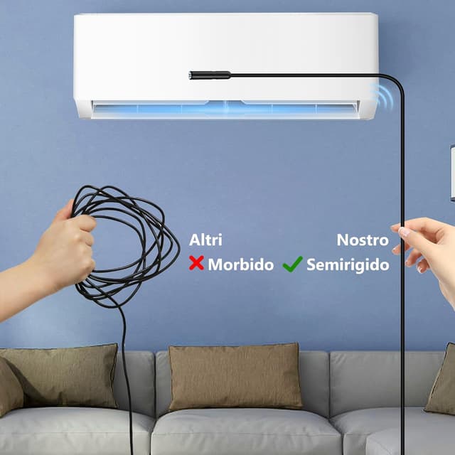 Thumbnail 4 de ENNOVOR 1920P Endoscopio per smartphone 5 m