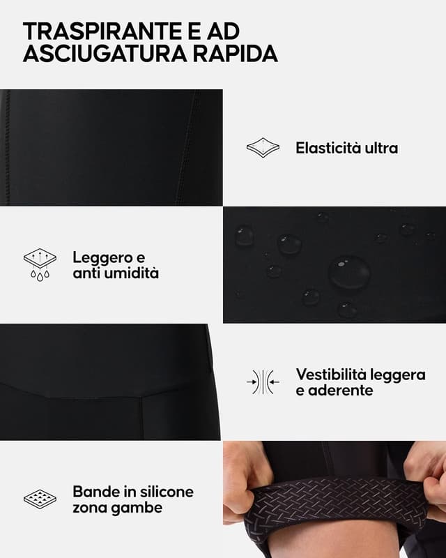 Detalle de Danish Endurance Pantaloncini ciclismo imbottiti 3D