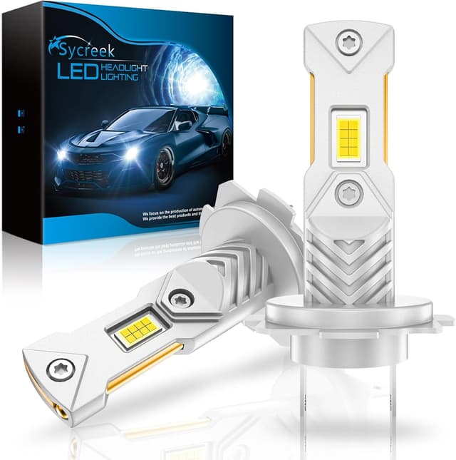 Detalle de Sycreek H7 LED 22000LM 6500K lampadine auto e moto