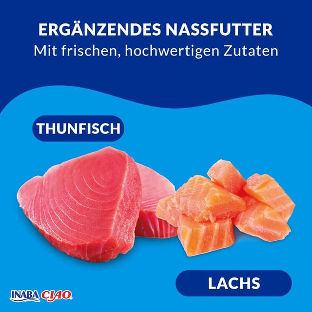 Thumbnail 2 de INABA Ciao Bisque Katzenfutter Nass ohne Getreide und Zucker, kalorienarm (28% Thunfisch) – 40 g im 12er Pack