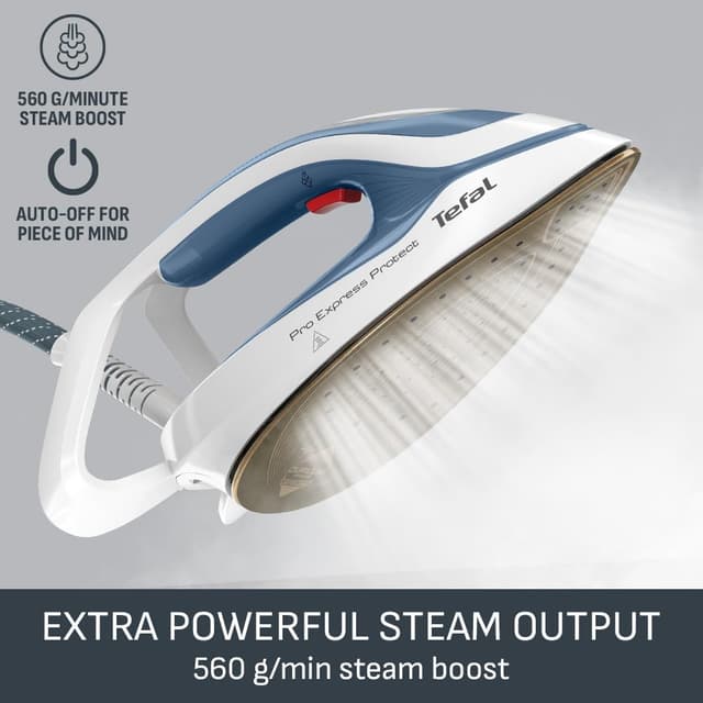 Detalle de Tefal ProExpress Protect Steam Generator Iron GV9224 (7.5 bar) with eco mode