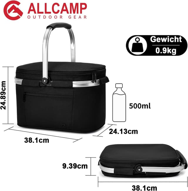 Detalle 2 de ALLCAMP Isolier-Kühltasche 22 Liter