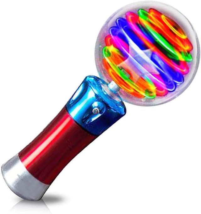 Detalle de ArtCreativity Spinning Light Up Toy Wand 7.5