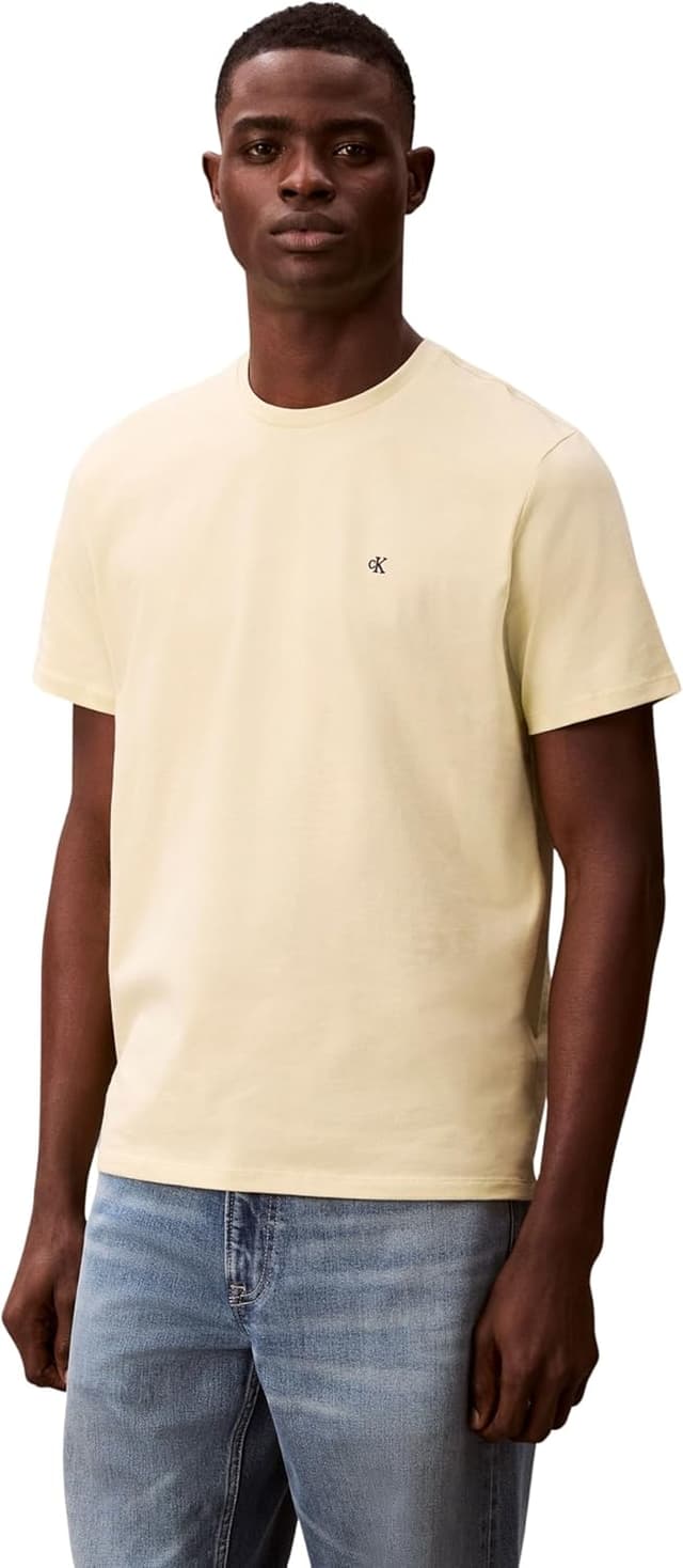 Thumbnail 6 de Calvin Klein Herren T-Shirt Kurzarm Classic Monogram Tee mit Rundhalsausschnitt