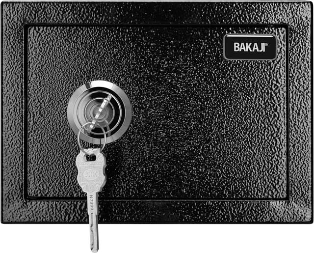 Thumbnail 4 de BAKAJI Caja fuerte de acero 23 x 17 x 17,3 cm