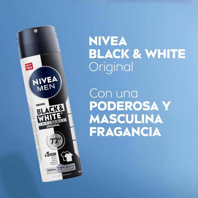 Thumbnail 3 de NIVEA MEN Black & White Invisible Spray 💪 Pack 6 (6x100ml)