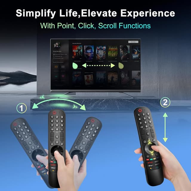 Thumbnail 6 de LG Magic Remote replacement with voice pointer for 2021–2024 TVs