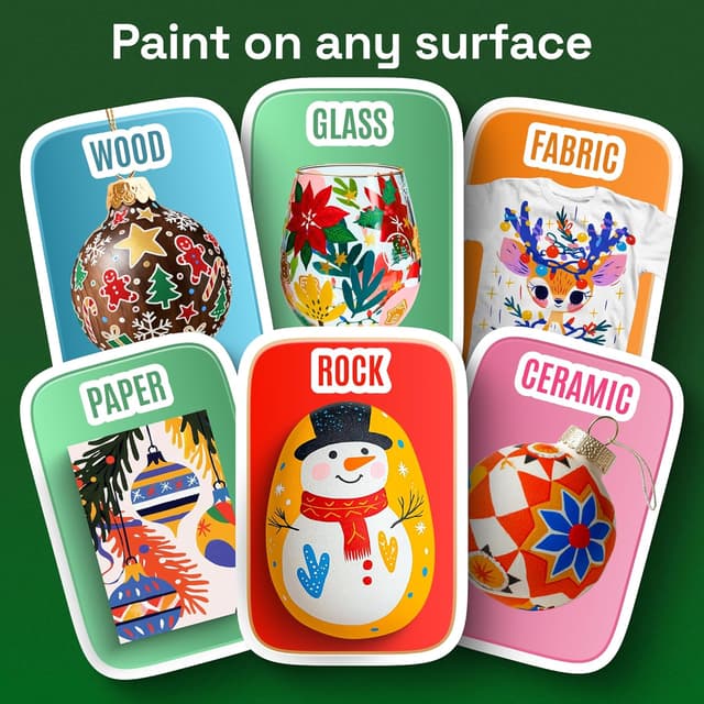 Thumbnail 3 de Artistro Acrylstifte 24 Farben Doppelspitze 🎨