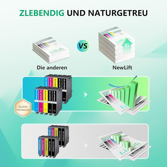 Thumbnail 4 de NewLift 604XL Druckerpatronen 10er-Pack 🖨