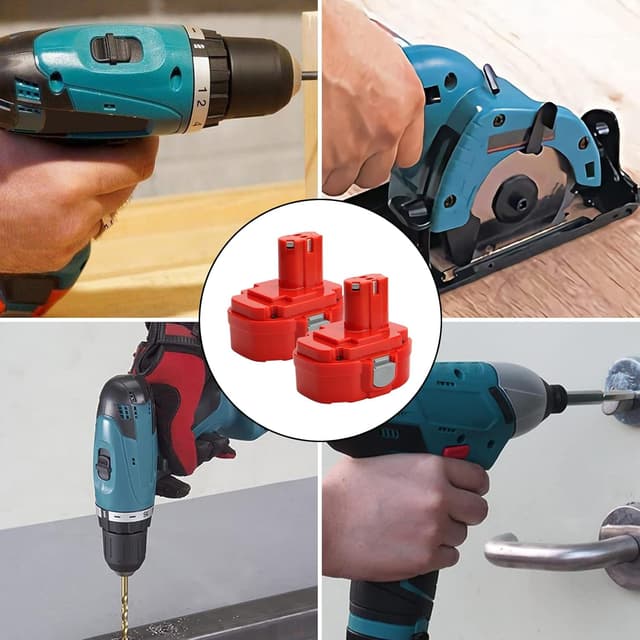 Thumbnail 5 de 2X 18V 5000mAh Ni-MH replacement battery