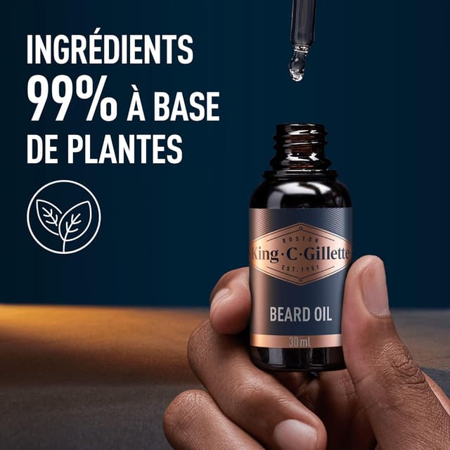 Thumbnail 4 de King C. Gillette Huile à barbe 30 ml