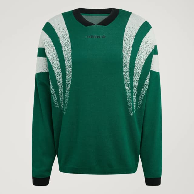 Detalle 2 de adidas CAMISETA HOLGADA DE PUNTO SANTIAGO Fully Fashion en verde