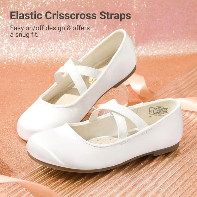 Thumbnail 4 de Dream Pairs Angie-2 Bailarinas Mary Jane niñas