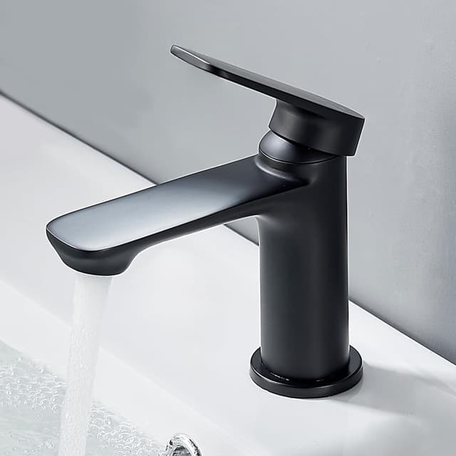 Detalle de BELZ Rubinetto lavabo monocomando nero