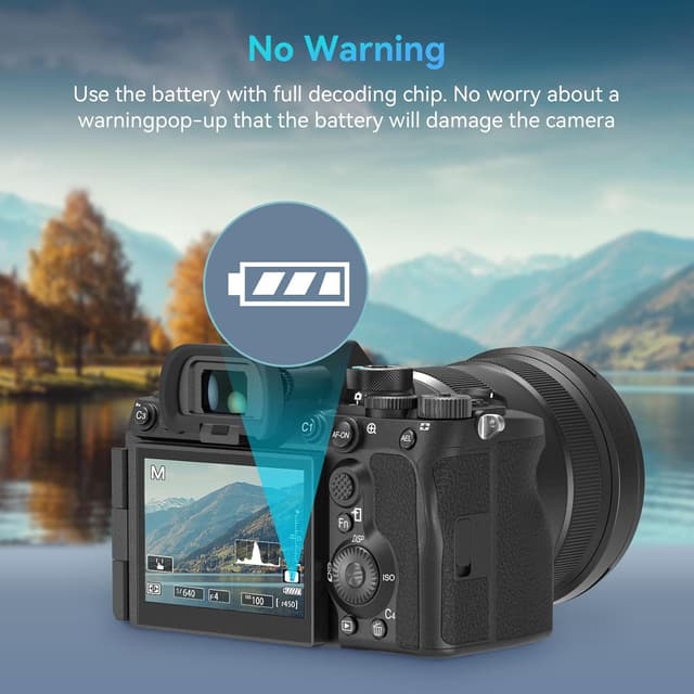 Detalle de SMALLRIG Akku für EN-EL25 (1250 mAh) mit USB‑C Schnellladung für Nikon Z30 / Z50 / Zfc / Z50 II