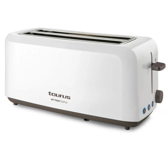 Detalle de Taurus My Toast Duplo 1450W — tostadora de ranuras dobles 🍞
